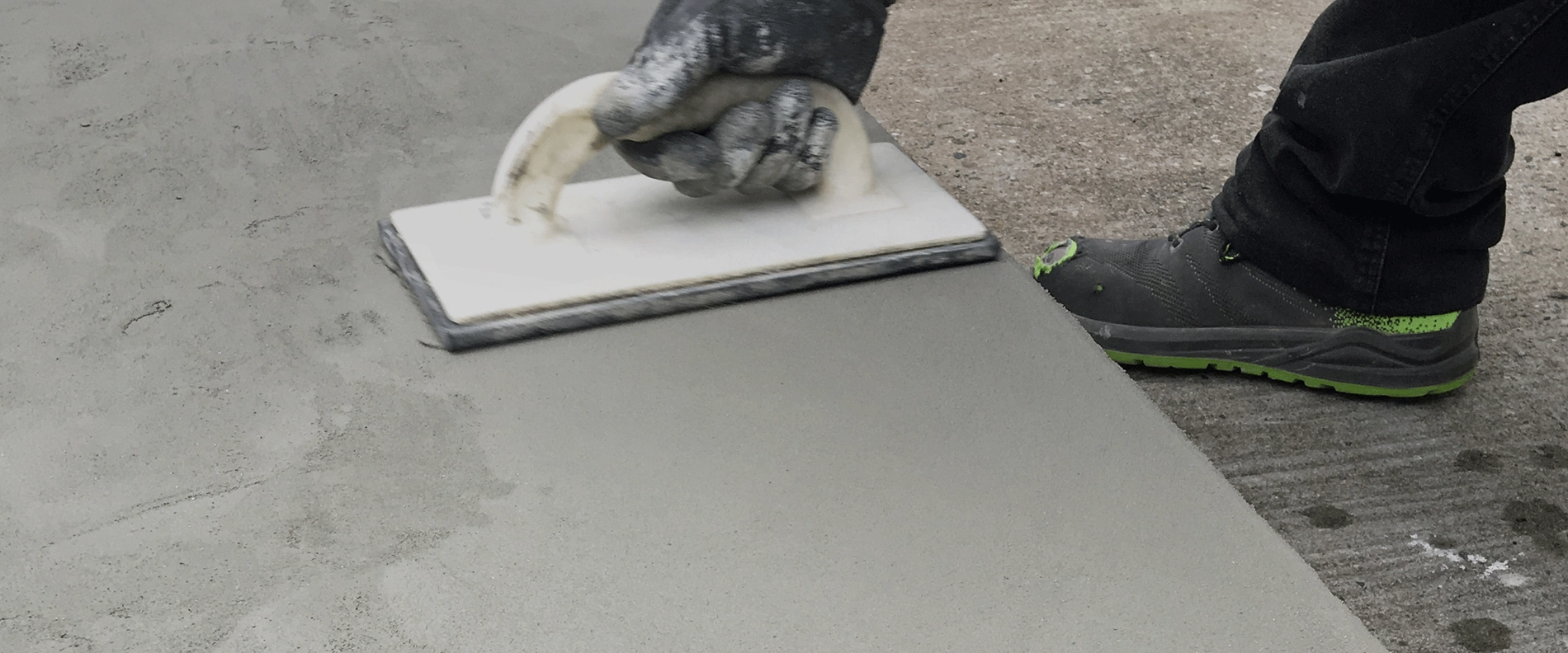 New fine filler Emcefix floor