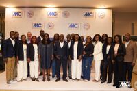 The MC Ghana team at the official anniversary celebration