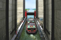 The Scharnebeck ship lift 